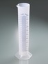Measuring cylinder PP with blue graduation, 2000 ml