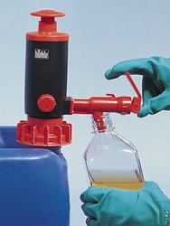 PumpMaster para líquidos acuosos en uso