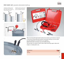 Anti-static set - Pumps, samplers, sampling systems, laboratory equipment -  Bürkle GmbH