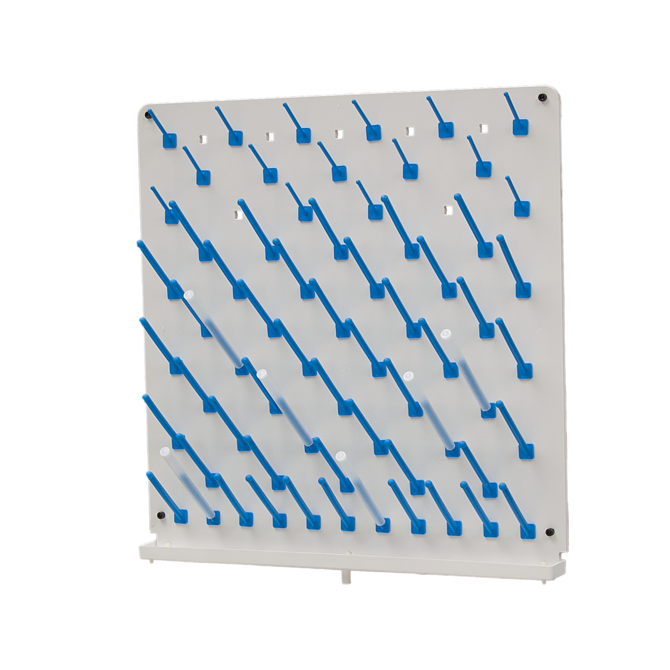 Draining rack, wallmount