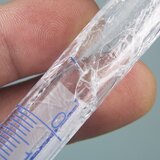 Splinter-proof titrating burette