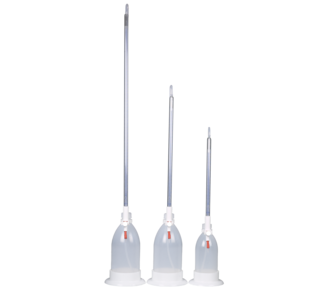 Splinter-proof titrating burette