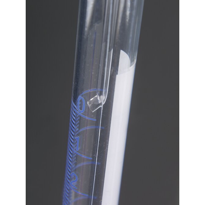 Splinter-proof titrating burette