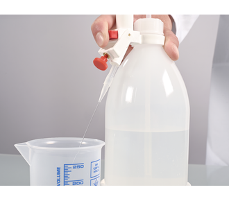 Splinter-proof titrating burette