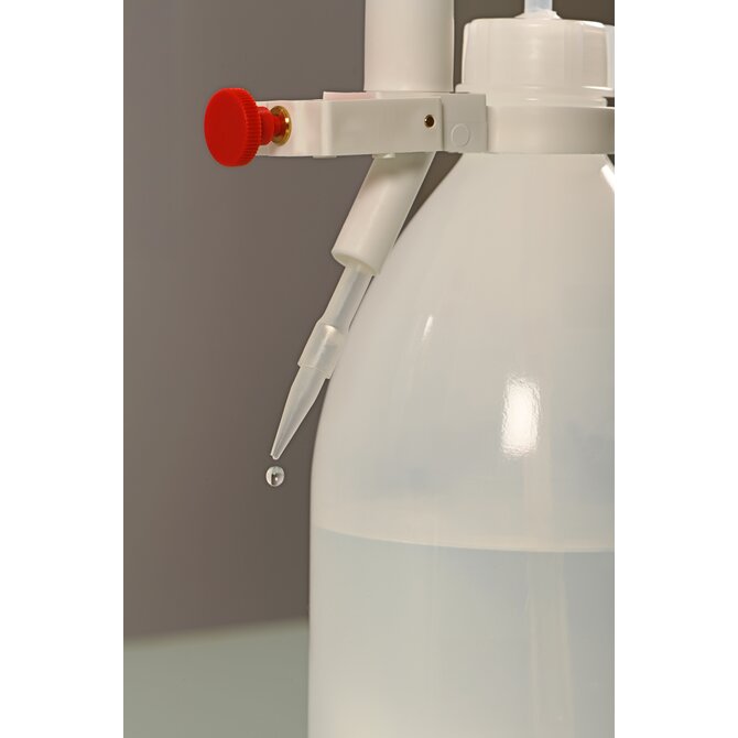 Splinter-proof titrating burette