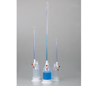 Splinter-proof titrating burette