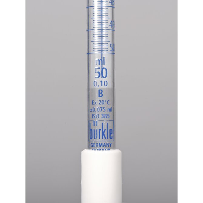 Splinter-proof titrating burette