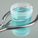 Pince à béchers en acier inoxydable avec revêtement en silicone