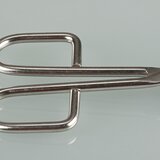 Pince à béchers en acier inoxydable avec revêtement en silicone