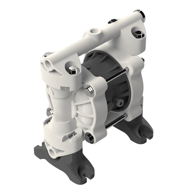 Double diaphragm pump 1/4"
