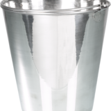 Stainless steel bucket