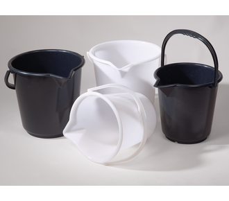 Eimer HDPE, schwarz