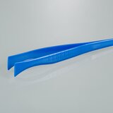 Single-use tweezers, blue, broad tip