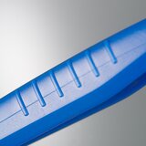 Single-use tweezers, blue, broad tip