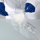 Embudo desechable para líquidos Bio, estéril