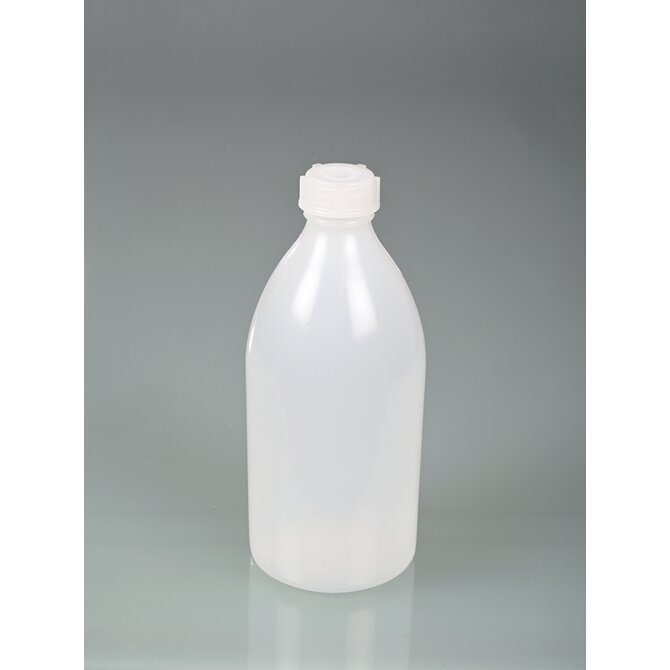 Narrow neck bottles, round