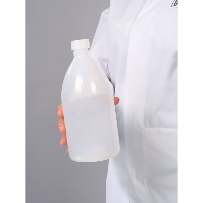 Narrow neck bottles, round