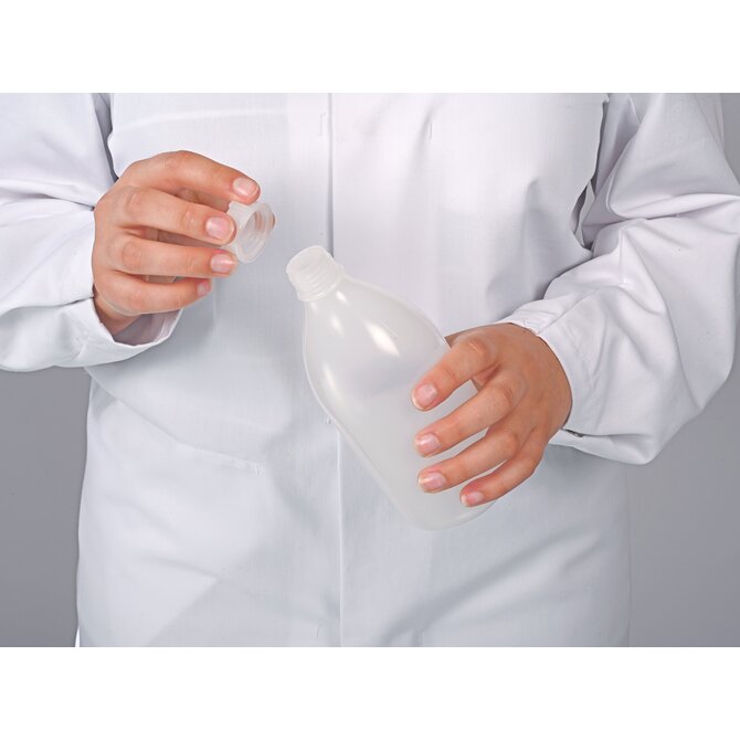 Narrow neck bottles, round
