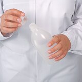 Narrow neck bottles, round