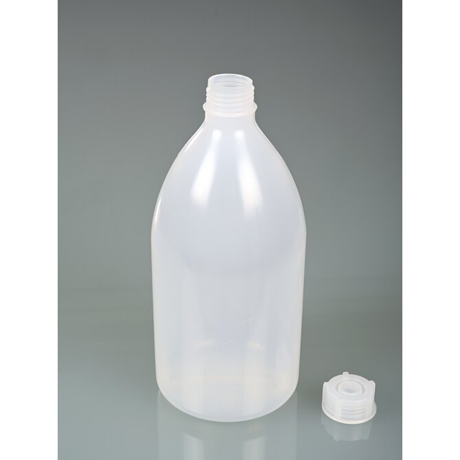 Narrow neck bottles, round