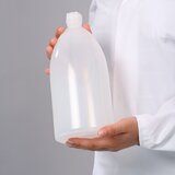 Narrow neck bottles, round