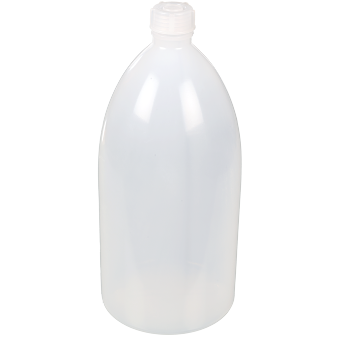 Narrow neck bottles, round