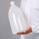 Narrow neck bottles, round