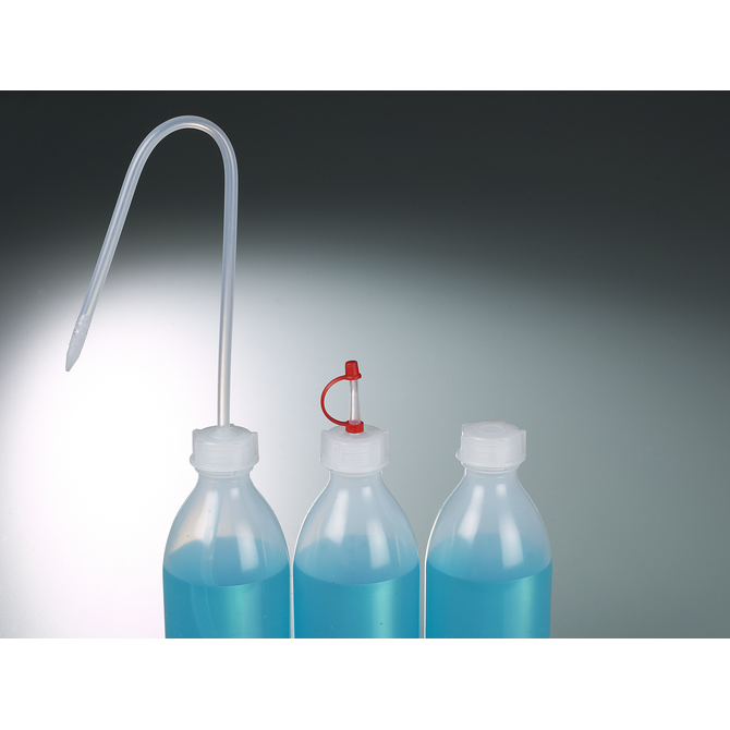 Narrow neck bottles, round