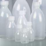 Narrow neck bottles, round