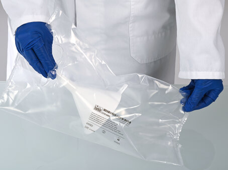 Embudo desechable para líquidos Bio, estéril