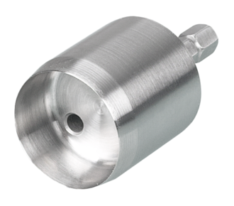 Drill head for carcass sampling