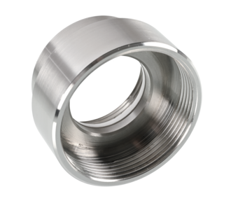 Stainless steel thread adapter internal G 1 1/2"- internal G 2"