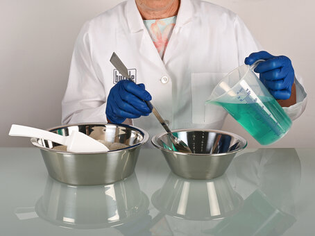Laborschüssel, konisch, mit flachem Boden