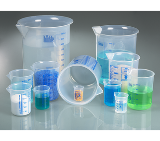 Laboratory beakers/Griffin beakers, PP