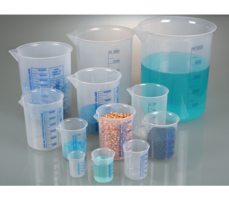 Laboratory beakers/Griffin beakers, PP
