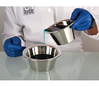 Laborschüssel, konisch, mit flachem Boden