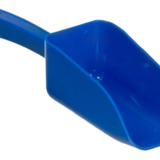 Pelle à main pour aliments, bleue