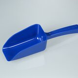 Pelle à main pour aliments, bleue