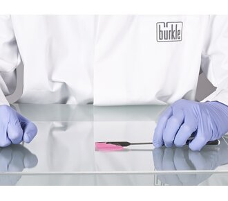 Micro spatule double carrée/arrondie, en acier inoxydable