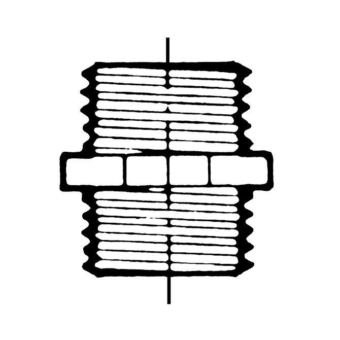 Nippel, Außengewinde