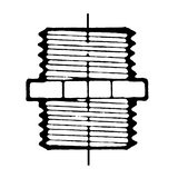 Nippel, Außengewinde