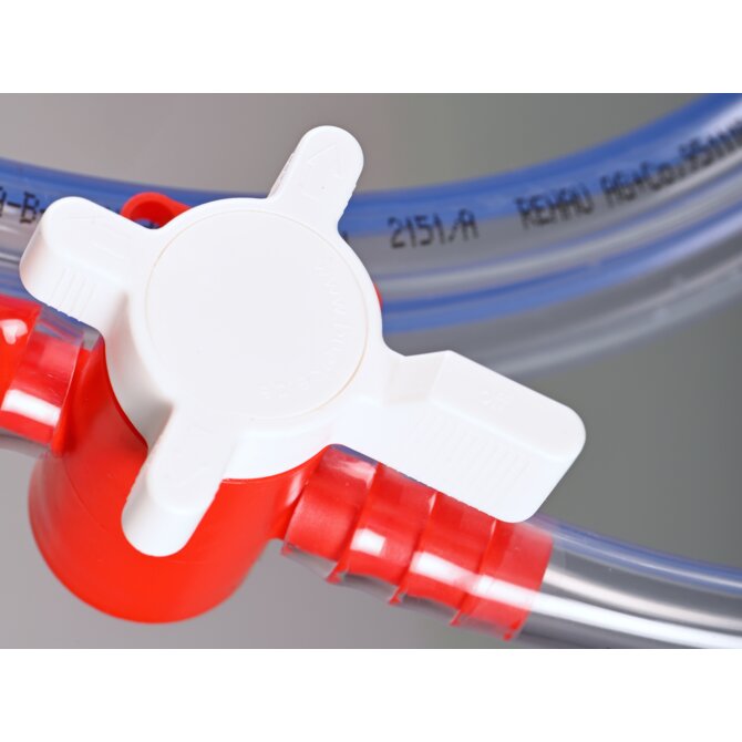 OTAL® foot pump with hose & stopcock