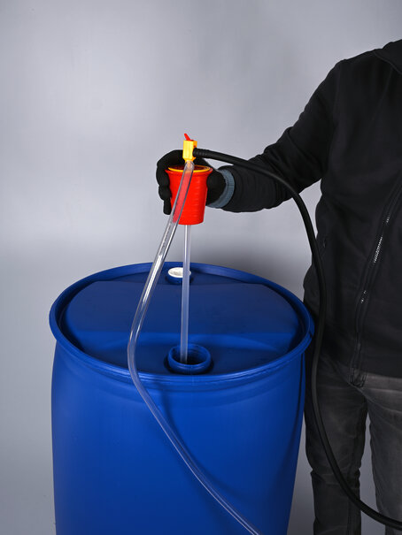 OTAL® foot pump with hose & stopcock