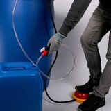 OTAL® foot pump with hose & stopcock