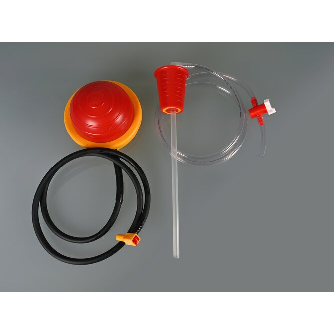 OTAL® foot pump with hose & stopcock