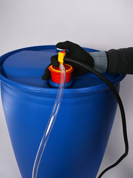 OTAL® foot pump with hose & stopcock