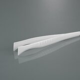 Forceps, disposable, broad tip