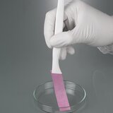 Forceps, disposable, broad tip