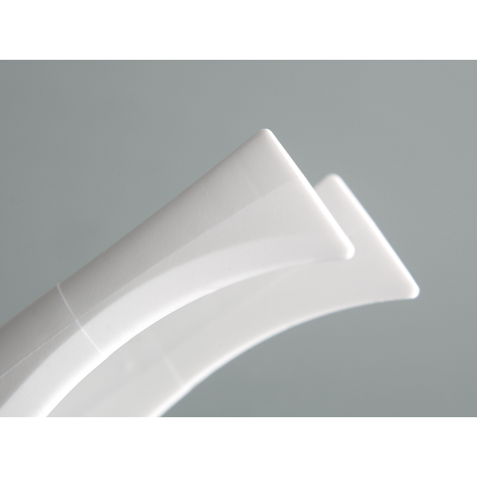 Forceps, disposable, broad tip