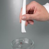 Forceps, disposable, broad tip